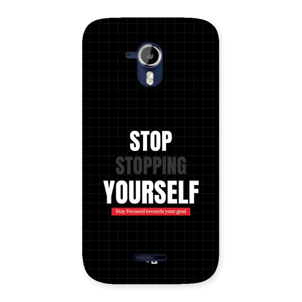 Stop Stopping Yourself Back Case for Canvas Magnus A117