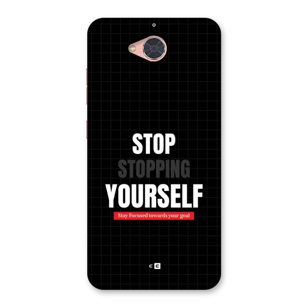 Stop Stopping Yourself Back Case for Gionee S6 Pro