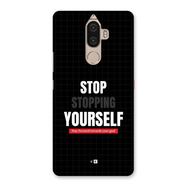 Stop Stopping Yourself Back Case for Lenovo K8 Note