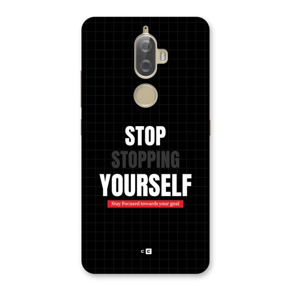 Stop Stopping Yourself Back Case for Lenovo K8 Plus