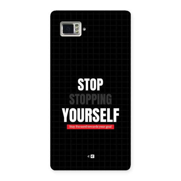 Stop Stopping Yourself Back Case for Lenovo Vibe Z2 Pro K920