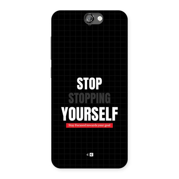 Stop Stopping Yourself Back Case for One A9