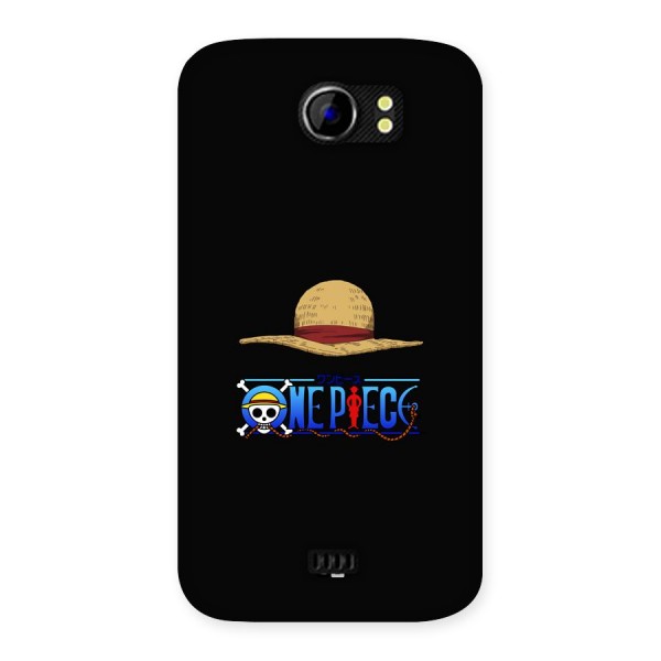 Straw Hat Back Case for Canvas 2 A110