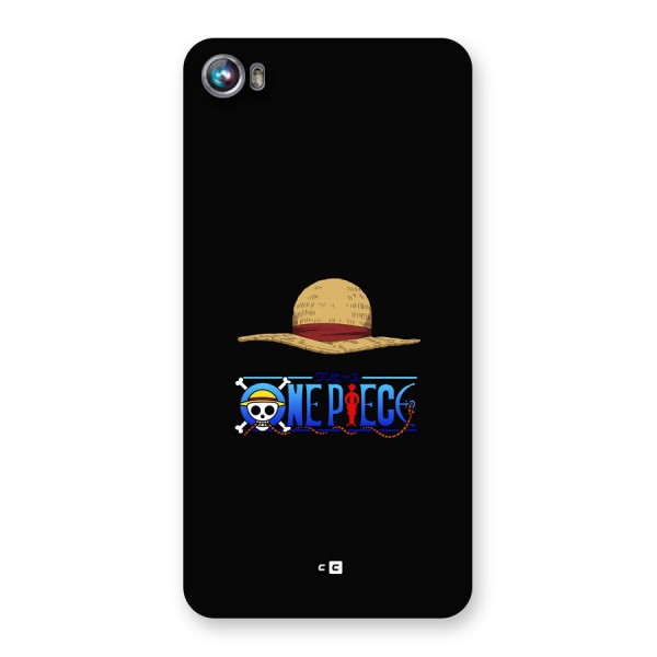 Straw Hat Back Case for Canvas Fire 4 (A107)