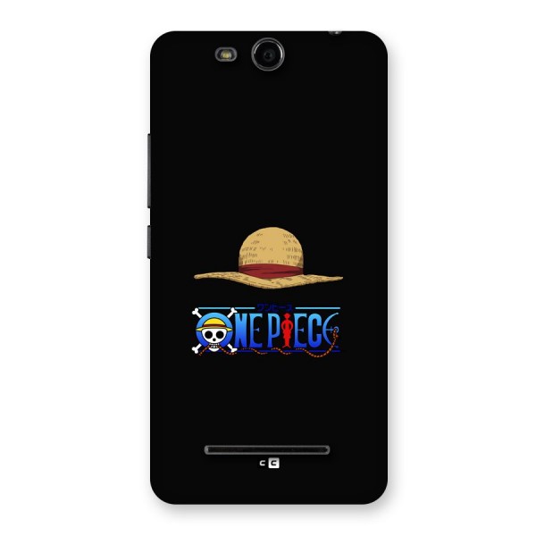 Straw Hat Back Case for Canvas Juice 3 Q392