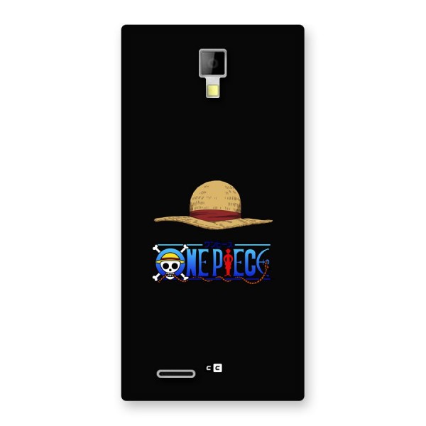 Straw Hat Back Case for Canvas Xpress A99