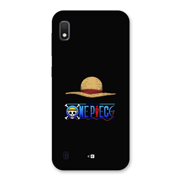 Straw Hat Back Case for Galaxy A10