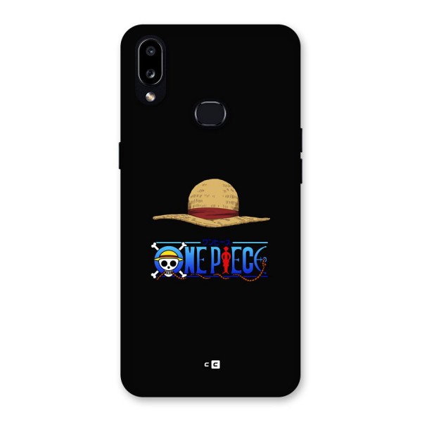 Straw Hat Back Case for Galaxy A10s