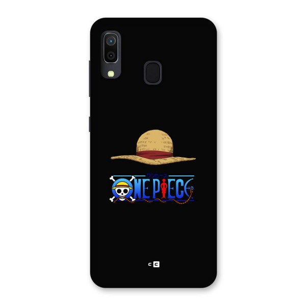 Straw Hat Back Case for Galaxy A20