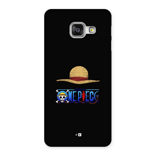 Straw Hat Back Case for Galaxy A3 (2016)