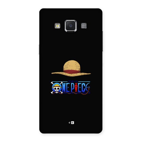Straw Hat Back Case for Galaxy A5