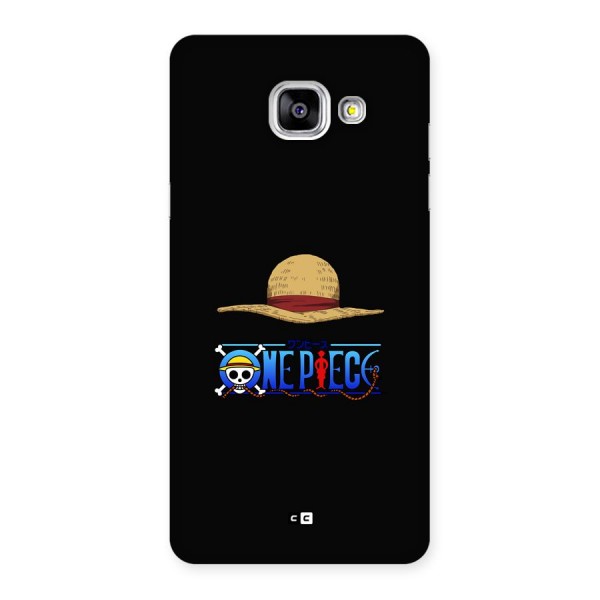 Straw Hat Back Case for Galaxy A5 (2016)