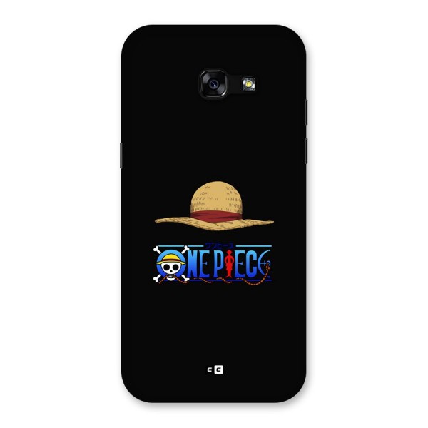Straw Hat Back Case for Galaxy A5 2017
