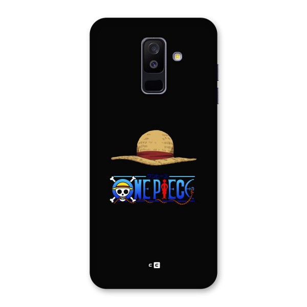 Straw Hat Back Case for Galaxy A6 Plus