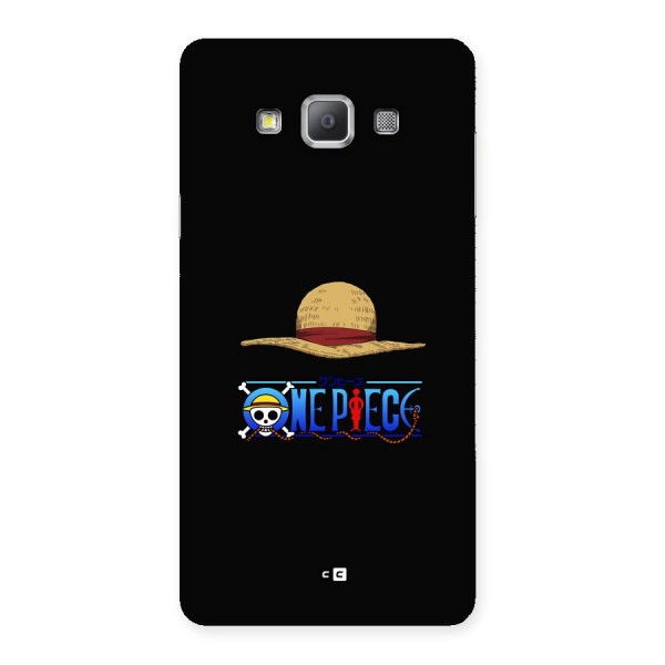 Straw Hat Back Case for Galaxy A7