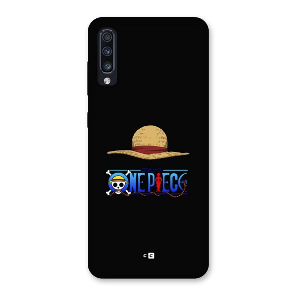 Straw Hat Back Case for Galaxy A70