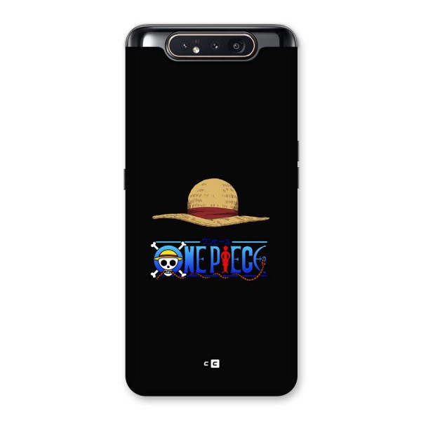 Straw Hat Back Case for Galaxy A80