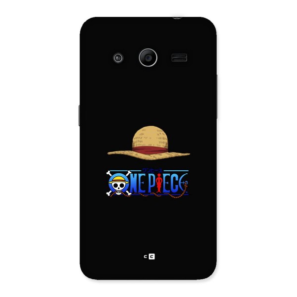 Straw Hat Back Case for Galaxy Core 2