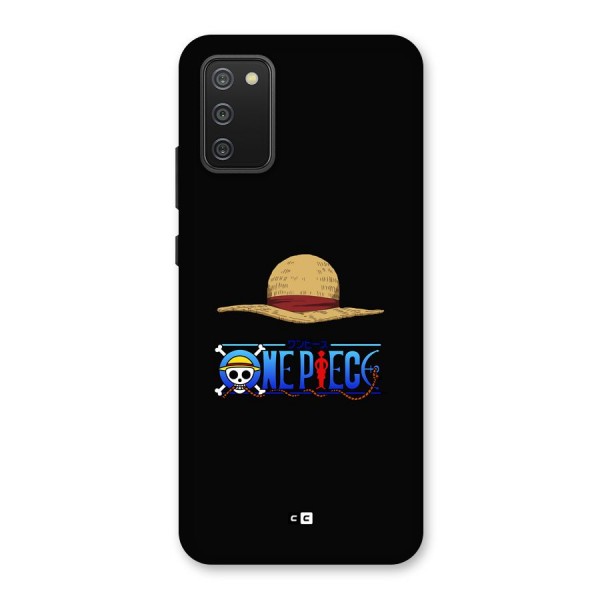 Straw Hat Back Case for Galaxy F02s