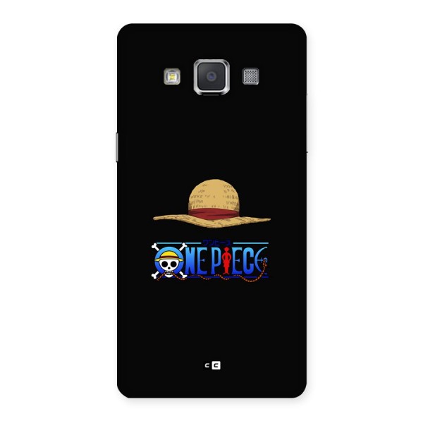 Straw Hat Back Case for Galaxy Grand 3