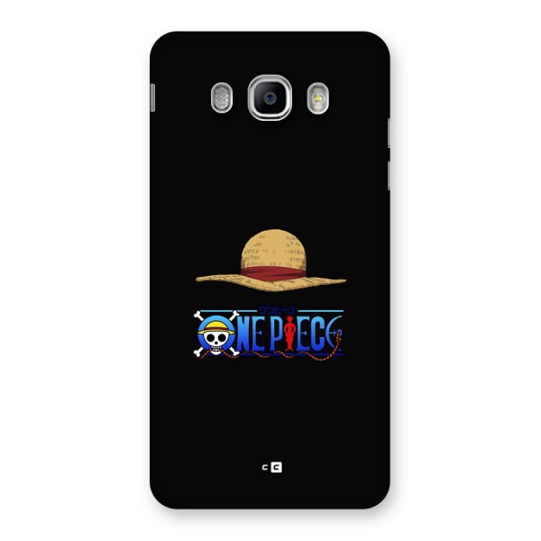 Straw Hat Back Case for Galaxy J5 2016