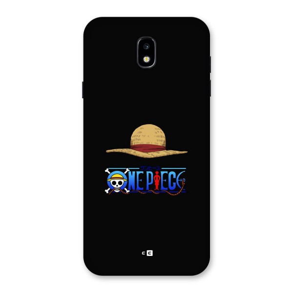 Straw Hat Back Case for Galaxy J7 Pro