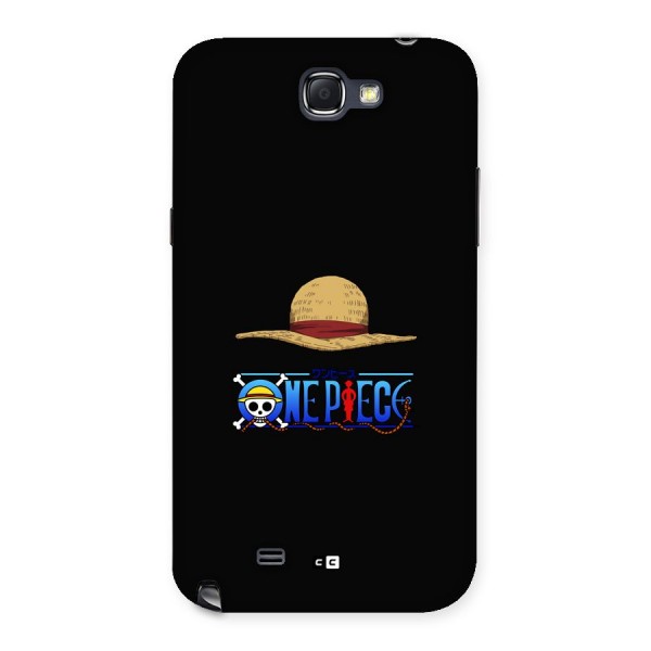 Straw Hat Back Case for Galaxy Note 2