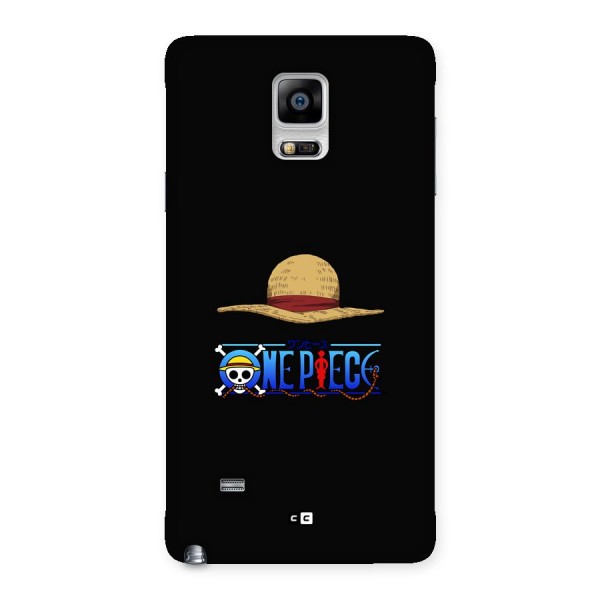 Straw Hat Back Case for Galaxy Note 4