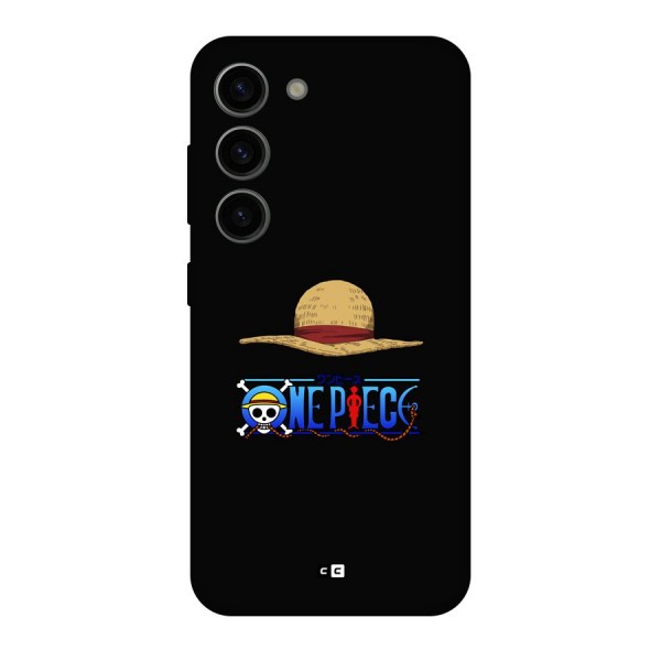Straw Hat Back Case for Galaxy S23