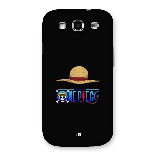 Straw Hat Back Case for Galaxy S3