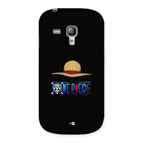 Straw Hat Back Case for Galaxy S3 Mini
