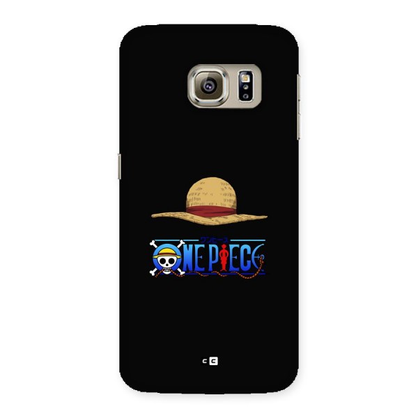 Straw Hat Back Case for Galaxy S6 Edge Plus