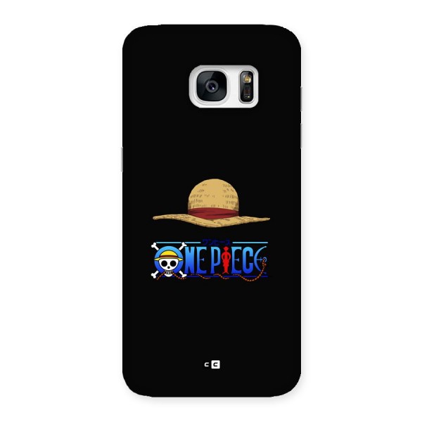 Straw Hat Back Case for Galaxy S7 Edge
