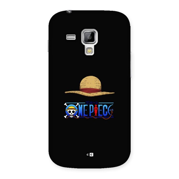 Straw Hat Back Case for Galaxy S Duos