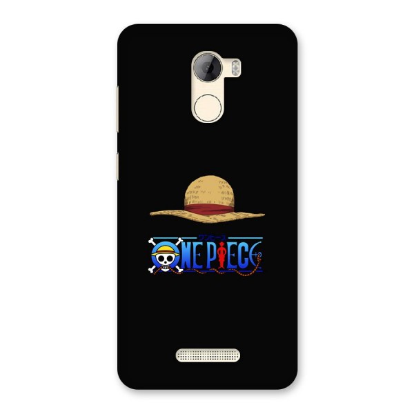 Straw Hat Back Case for Gionee A1 LIte