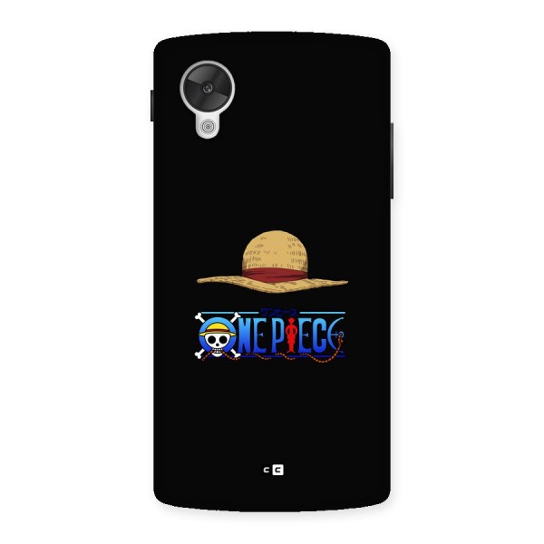 Straw Hat Back Case for Google Nexus 5