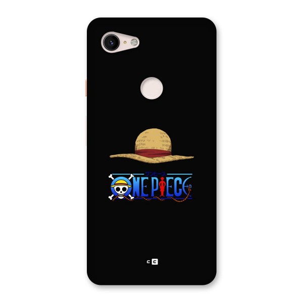 Straw Hat Back Case for Google Pixel 3 XL