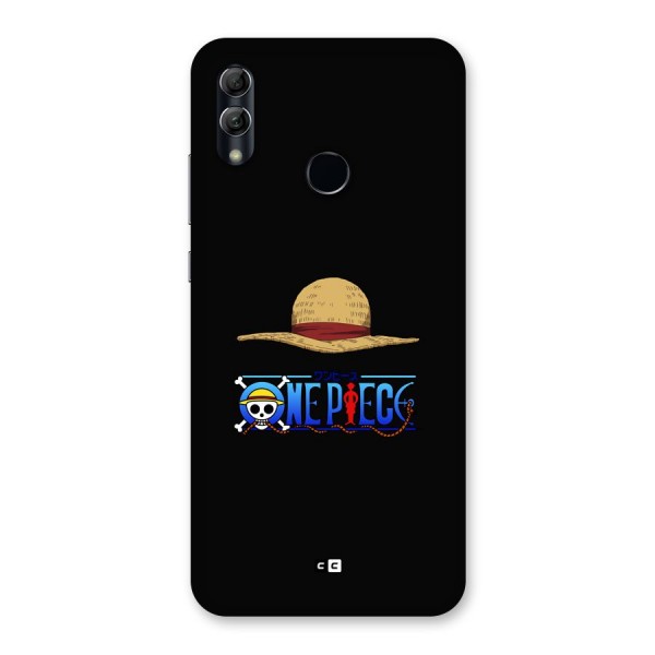 Straw Hat Back Case for Honor 10 Lite