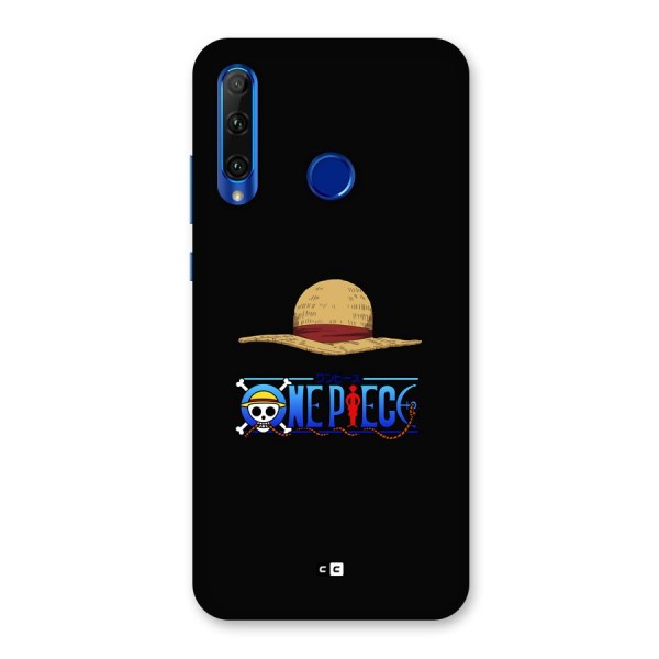 Straw Hat Back Case for Honor 20i