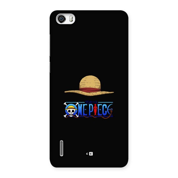 Straw Hat Back Case for Honor 6