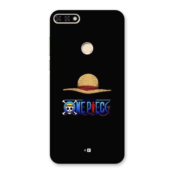 Straw Hat Back Case for Honor 7A