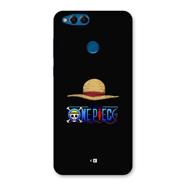 Straw Hat Back Case for Honor 7X
