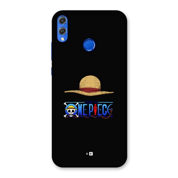Straw Hat Back Case for Honor 8X