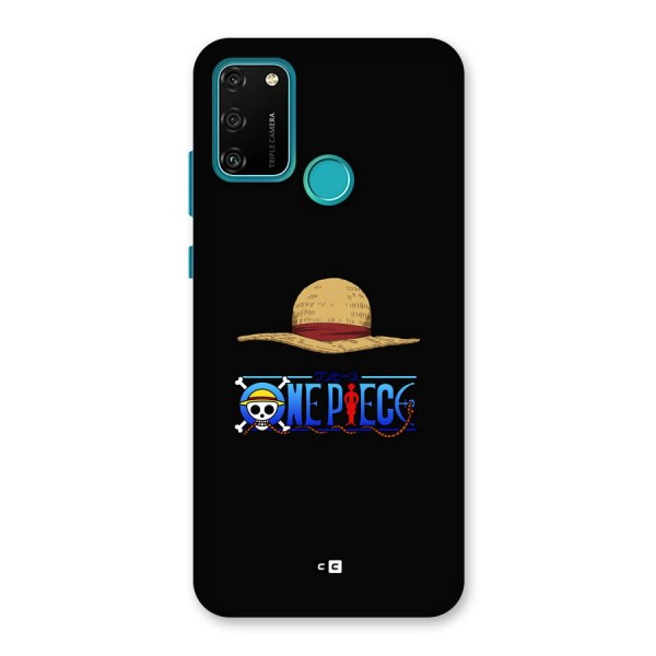 Straw Hat Back Case for Honor 9A
