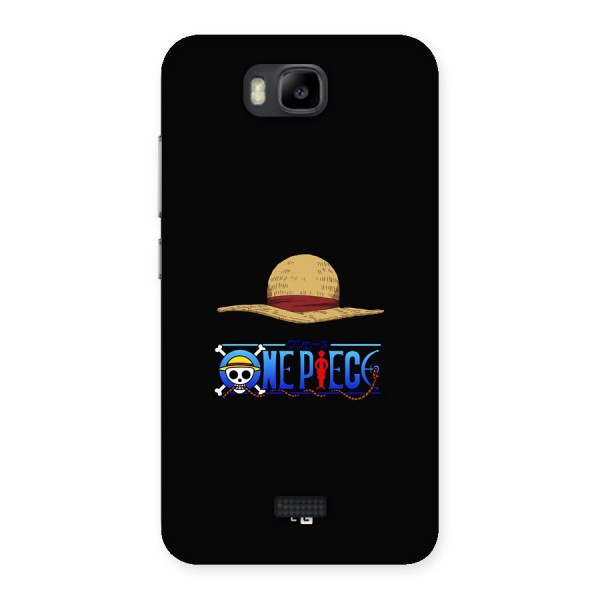 Straw Hat Back Case for Honor Bee