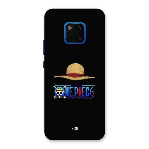 Straw Hat Back Case for Huawei Mate 20 Pro