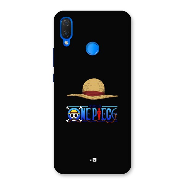 Straw Hat Back Case for Huawei P Smart Plus
