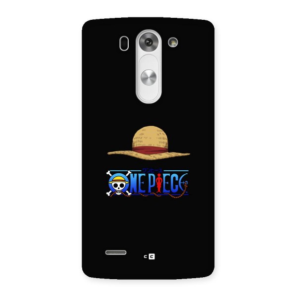 Straw Hat Back Case for LG G3 Beat