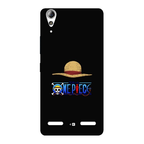 Straw Hat Back Case for Lenovo A6000 Plus