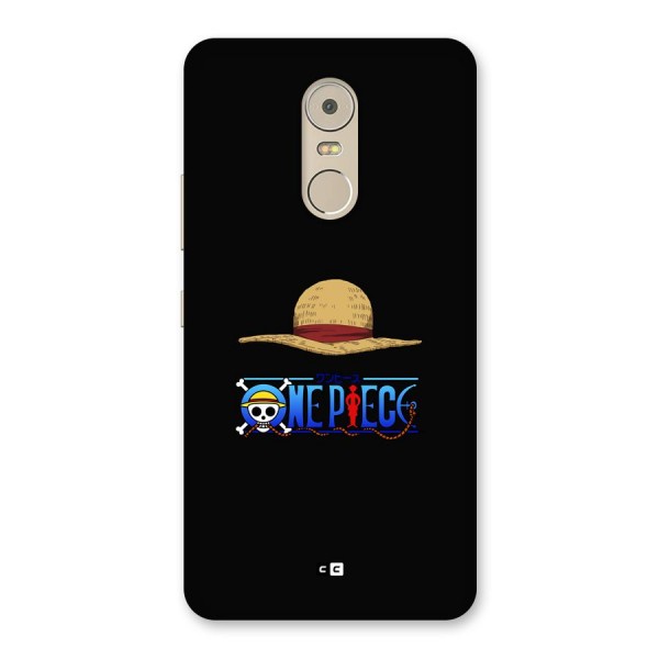 Straw Hat Back Case for Lenovo K6 Note